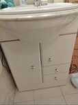 Movel casa de banho /WC - c/pedra e lavatório