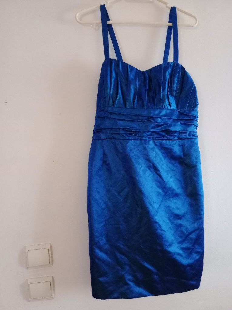 Vestido cor azul