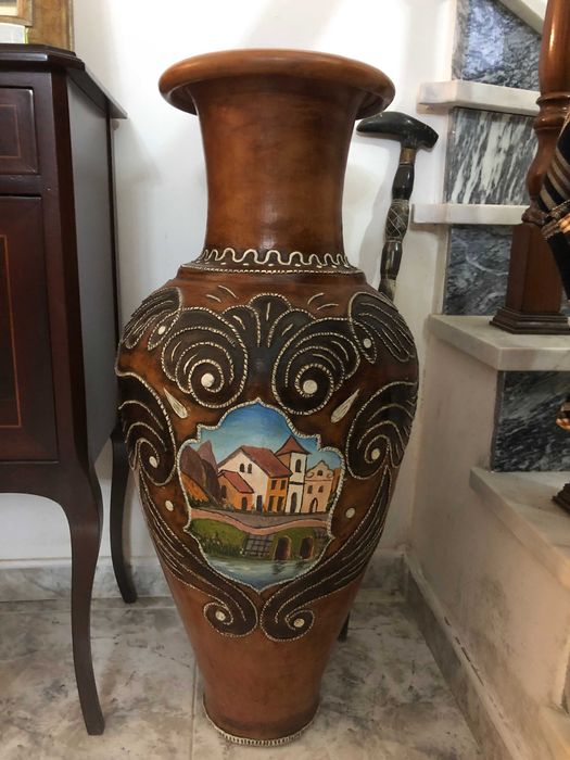 Pote antigo de decoração