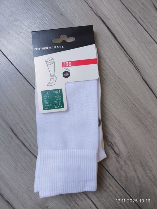 Skarpetki piłkarskie Kipsta 35/38