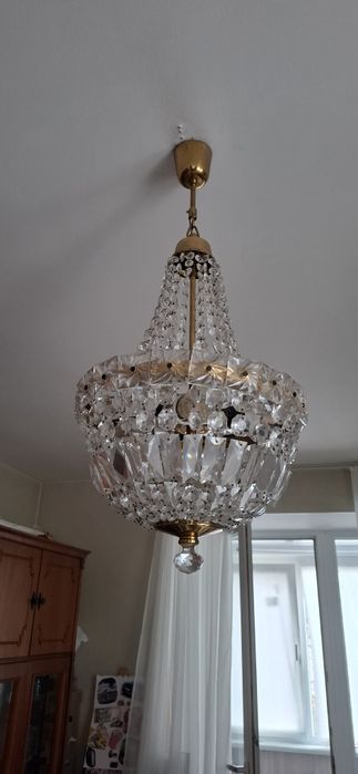 Люстра хрустальная
