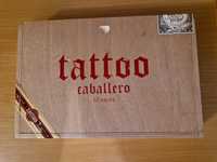 Tatuaje Tattoo Caballero, cedrowe pudełko, szkatułka na biżuterię