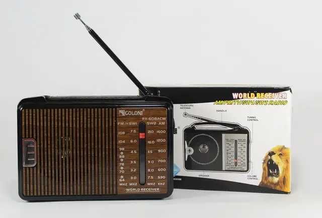 FM радиоприемник портативный Golon RX-608ACW, радио, есть опт