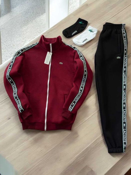 Зимний спортивный костюм Lacoste, костюм Лакоста, оплата на почте