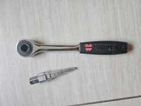 Wurth grzechotka 26cm 1/2 " plus nowy klucz stopniowy Wurth