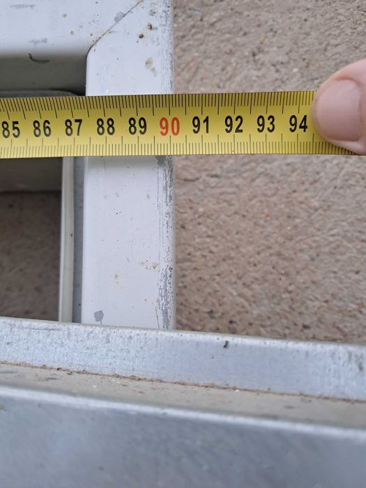 Drzwi stalowe prawe z ościeżnicom