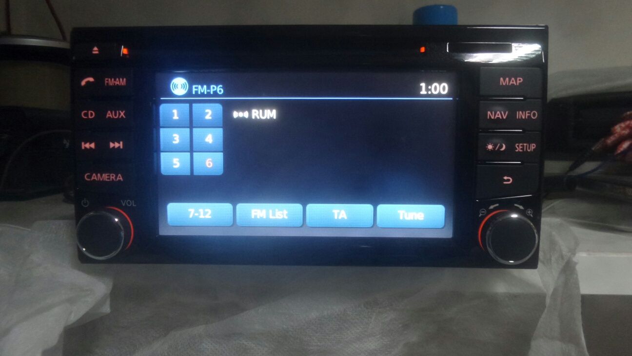 Rádio Gps original da nissan