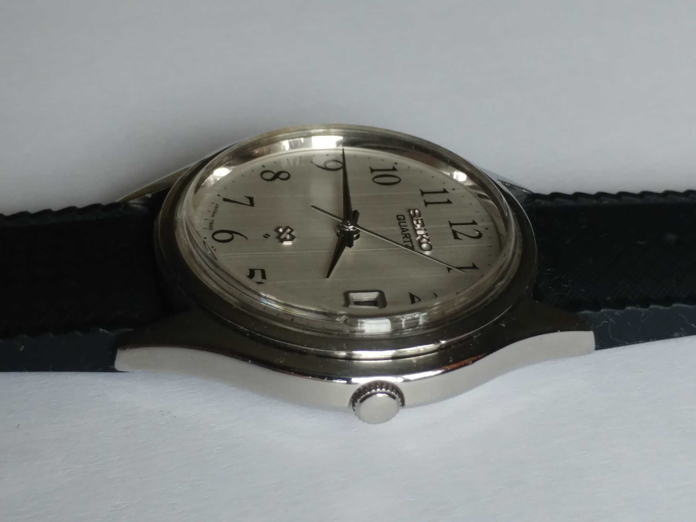 Seiko SQ Quartz mechanizm 7545 styl koperty 7000 z Lipca 1978r Suwa