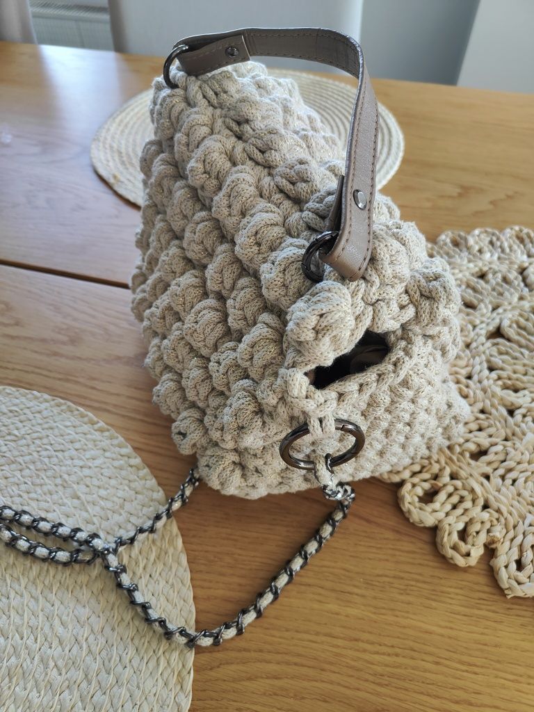 Torebka ręcznie wykonana , handmade
