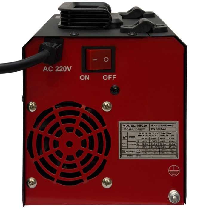 Сварочный полуавтомат безгазовый ВАРКО МІГ-280 (проволока в комплекте)