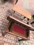 Stół biurko drewniany drewno antyk 100 letni rozkładany stary FV DOWÓZ