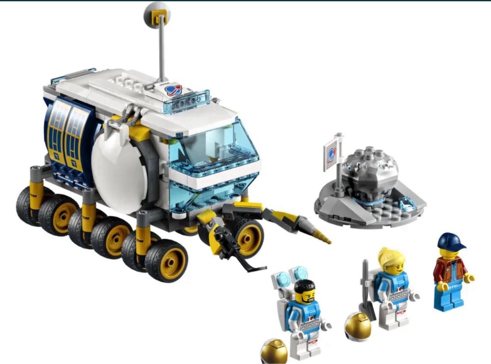 Lego City 60348 Łazik księżycowy