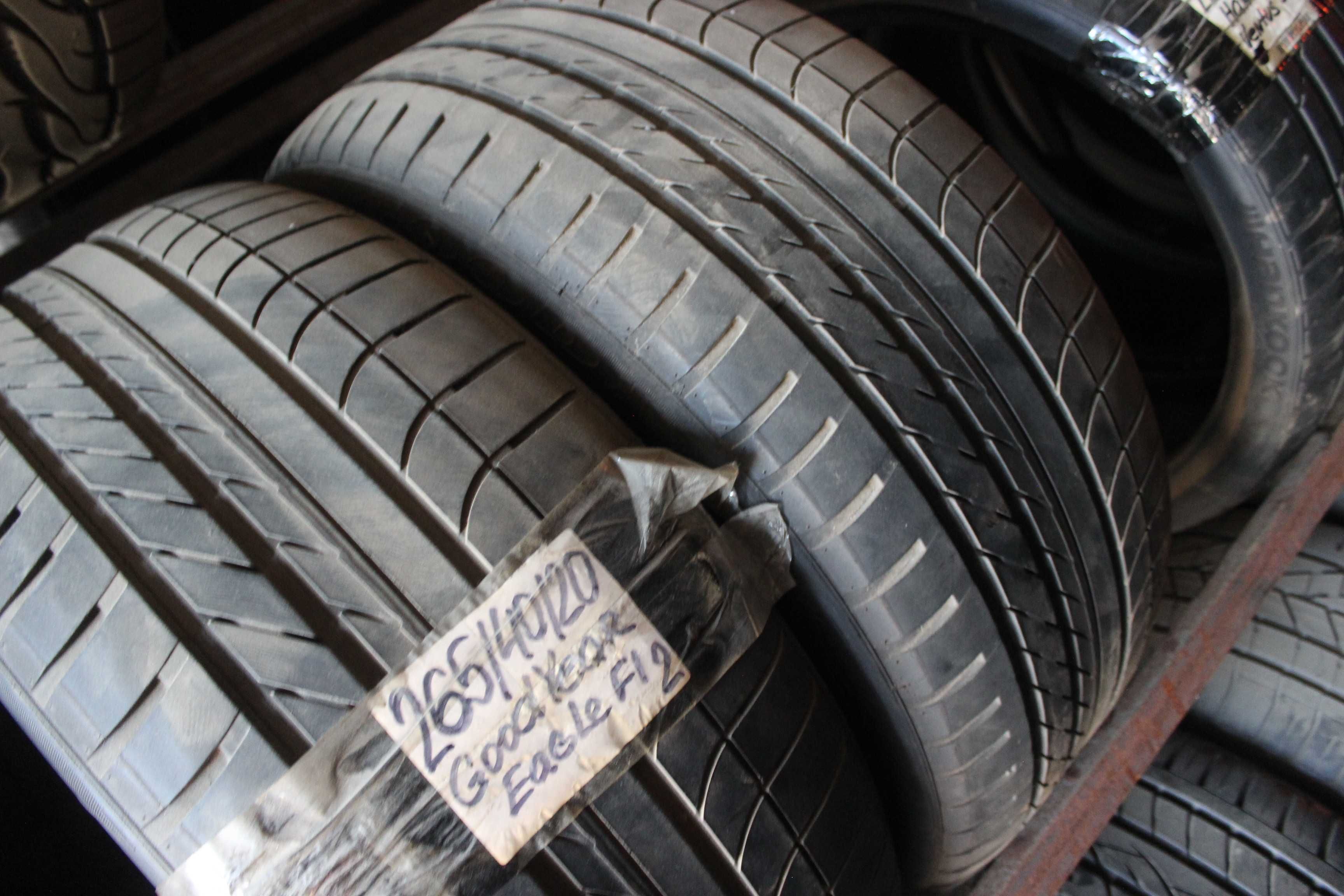 265-40-R20 GOODYEAR EAGLE F1 2штуки пара летней резины GERMANY