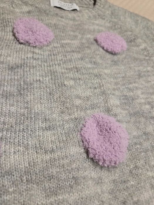 Sukienka sweterkowa Primark 116 cm dziewczęca.