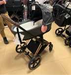 Wózek wielofunkyjny CYBEX PRIAM 4.0 Gondola, spacerowka oraz stelarz.