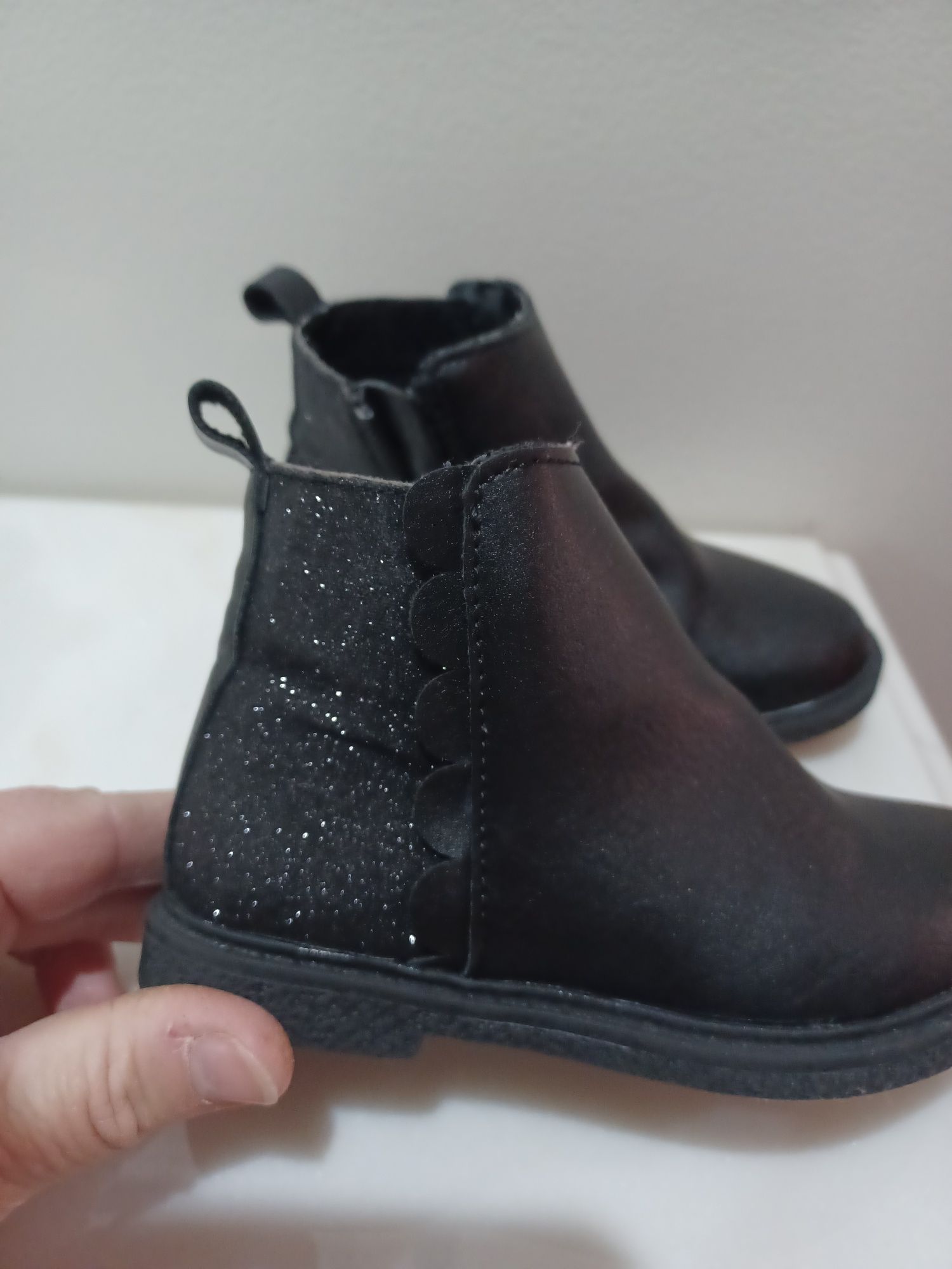 Botas de menina como novas N 25