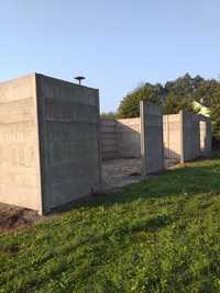Ogrodzenia betonowe panelowe wiaty garaże montaż producent