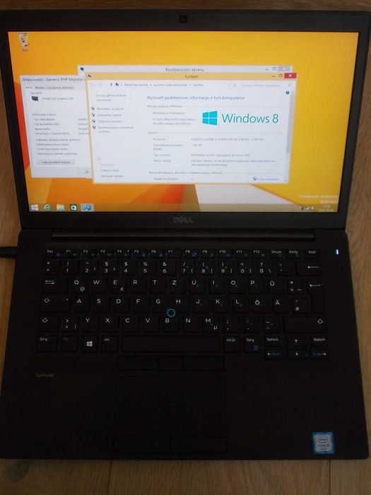 Dell Latitude 7480 Core i5-6300U 8GB DDR4 256GB SSD