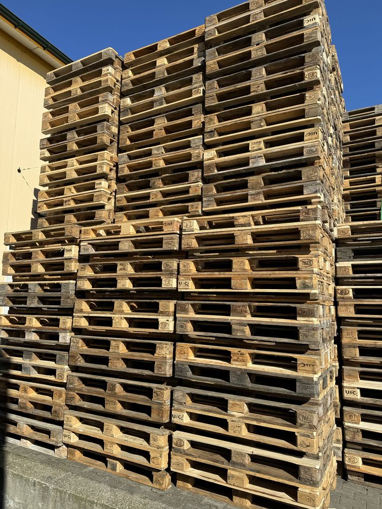 Palety Euro-Epal 1200x800 , magazynowane, bez uszkodzeń