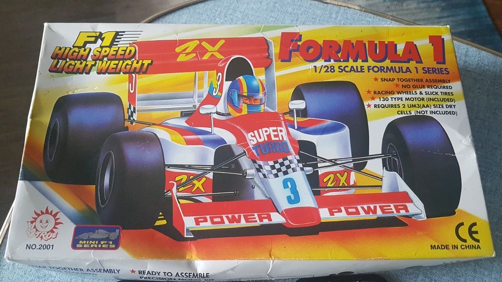 Model do złożenia formuła F1