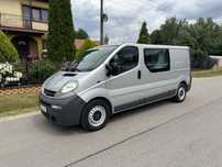 Opel Vivaro 2.5 136KM Long Długi L2H1 Brygadówka 5 osobowy Doka Trafic
