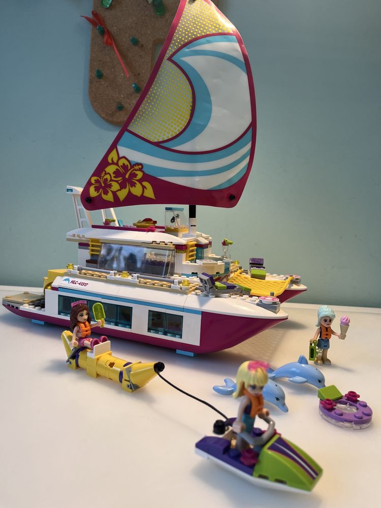 Lego friends słoneczny katamaran 41317