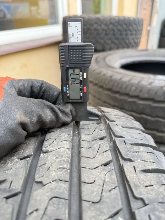 2xMichelin 215 70r15c., 2020 7.4mm