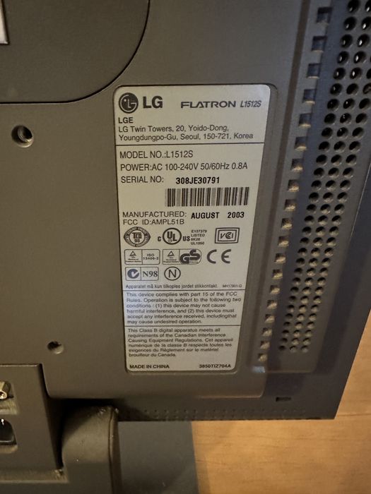 Monitor LG Flatron