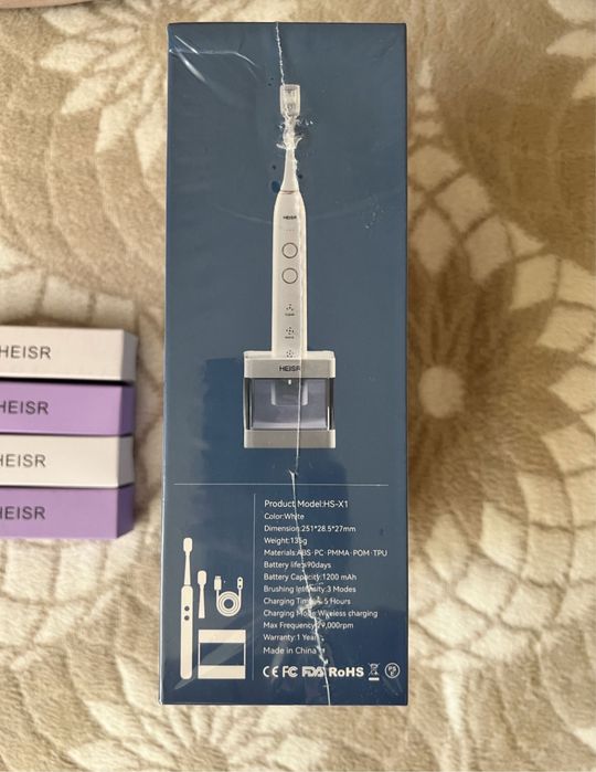 Heisr, innowacyjna szczoteczka elektryczna, nowa