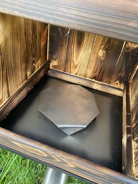 DUŻA Tradycyjna  wędzarnia ogrodowa IMPREGNOWANA Cały zestaw+ Gratisy