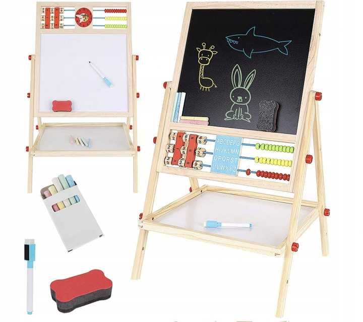 Tablica Magnetyczna Kredowa Nowa GRATIS Pisak Gąbka Kreda Mazak Prezen