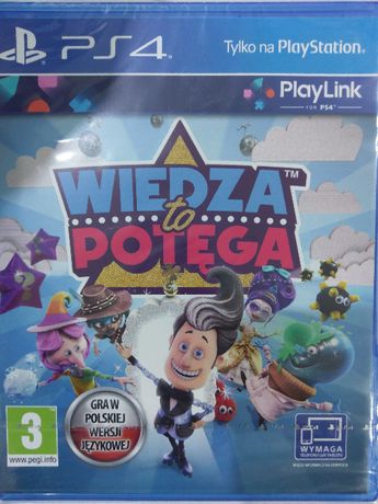 Wiedza To Potęga PL PlayStation 4 PS4 Nowa Kraków