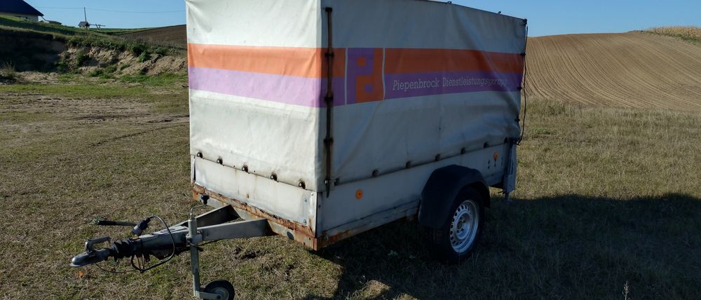 Przyczepka samochodowa 2.55x1.39 Westfalia 1200kg.