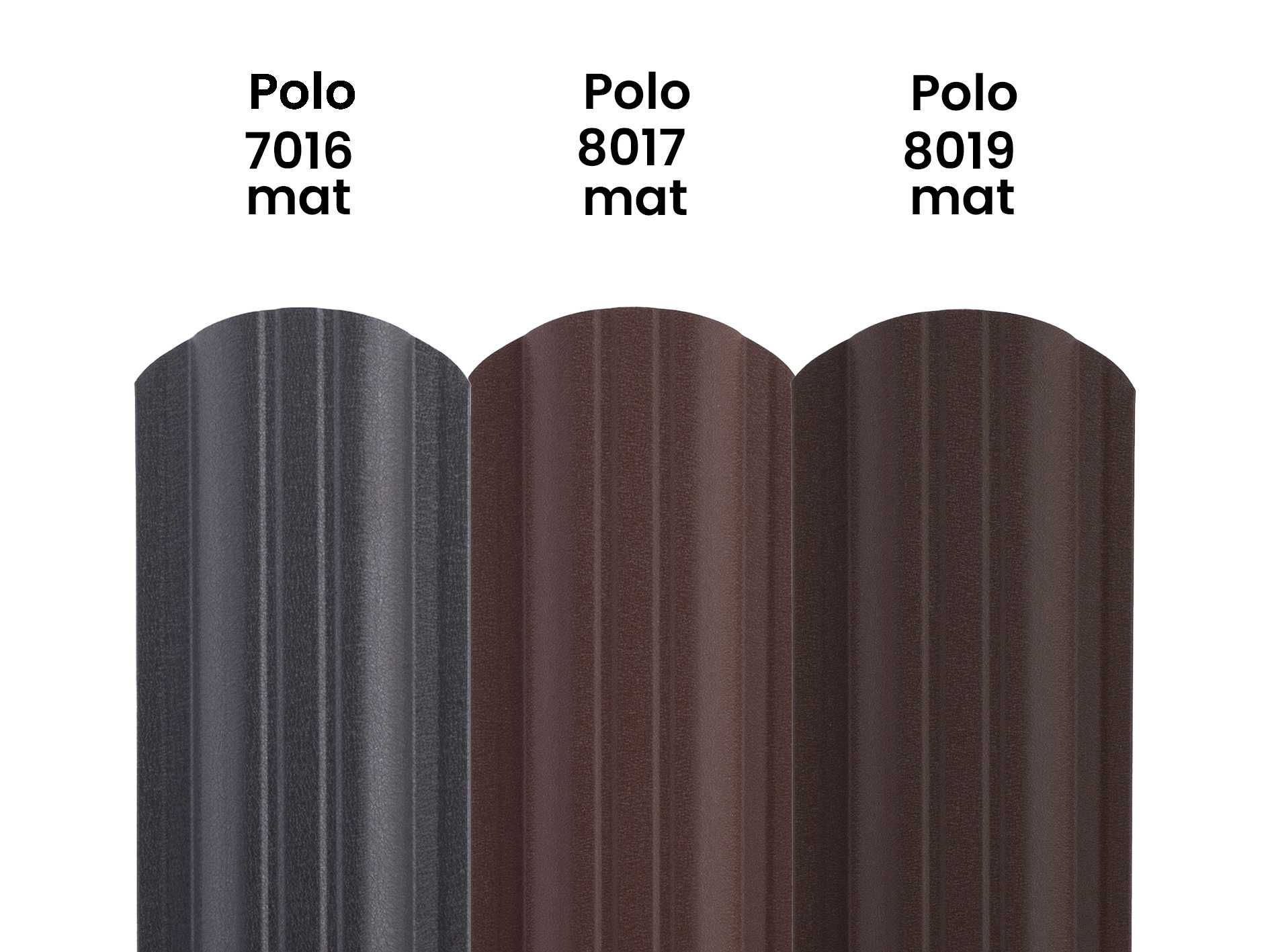 Sztachety metalowe Polo – ogrodzenie sztachetowe na wymiar Grajewo.