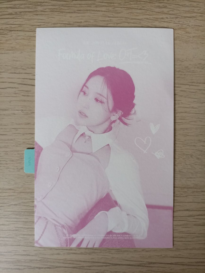 Pocztówka Mina Twice kpop