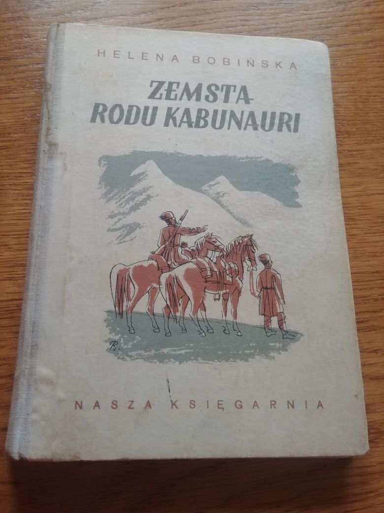 Książka "Zemsta rodu Kabunauri" Helena Bobińska
