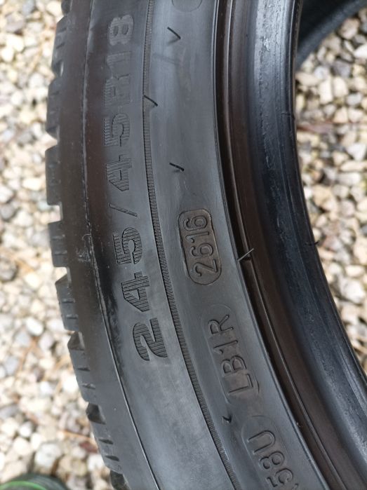 2szt. opon; 245/45r18. Dunlop,Germany.6mm.