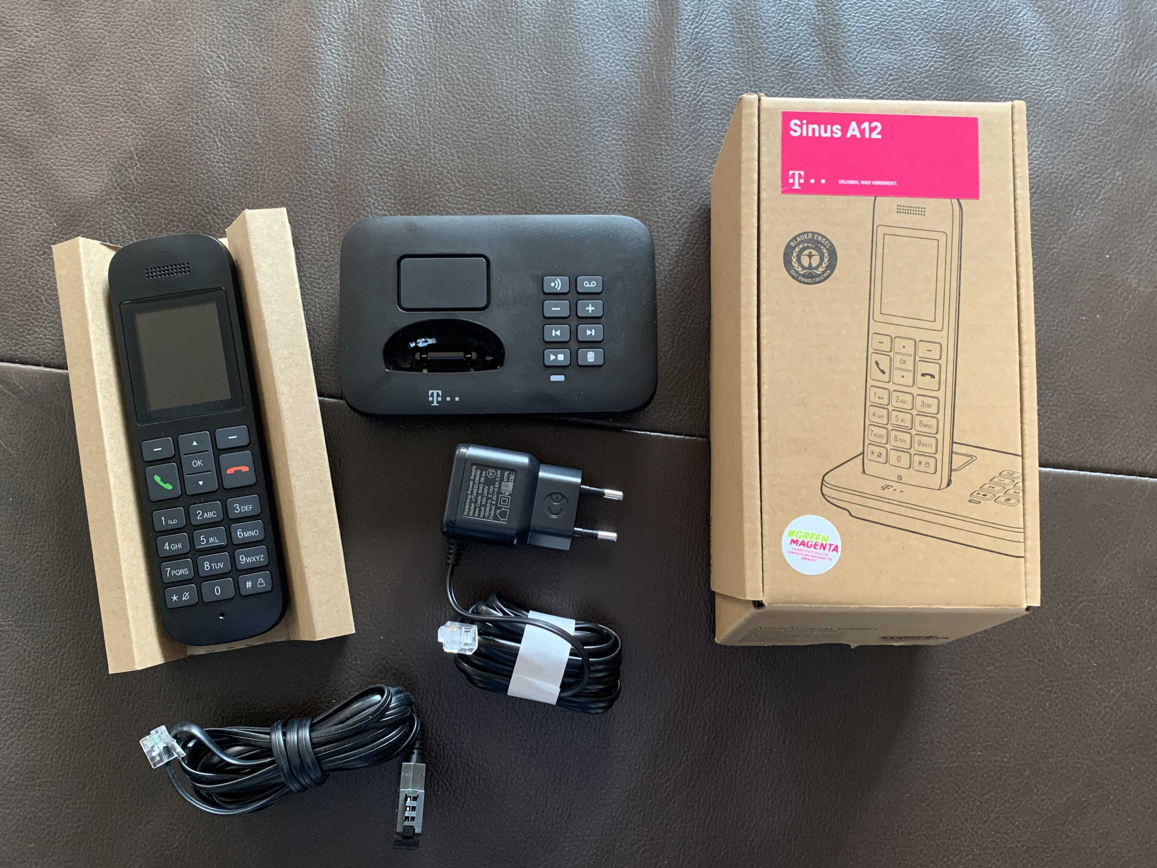 Sinus 12 t mobile nowy telefon stacjonarny z sekretarką