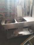 Bancada de inox com2 cubas