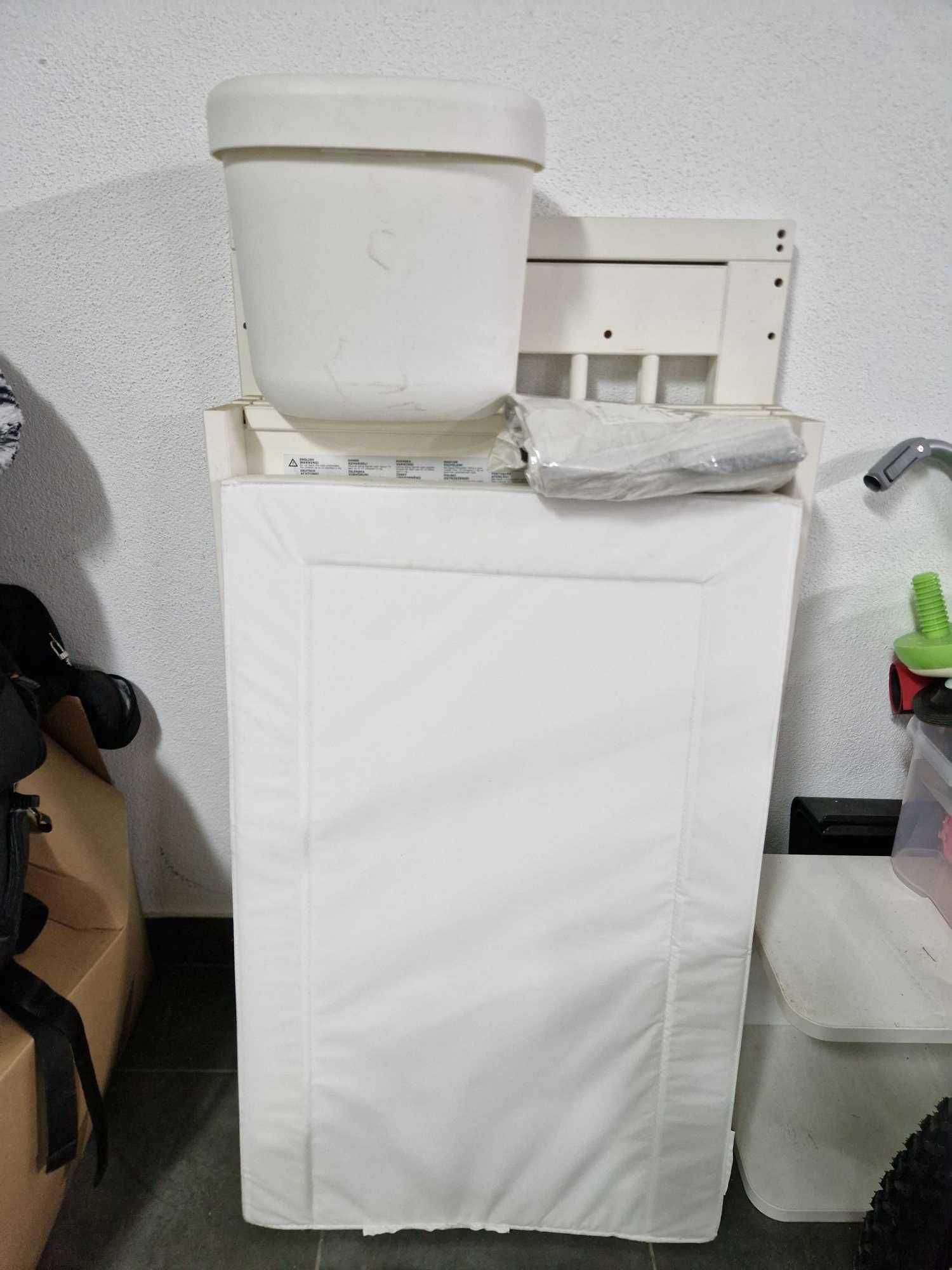 Movel Muda Fraldas Ikea & Trocador