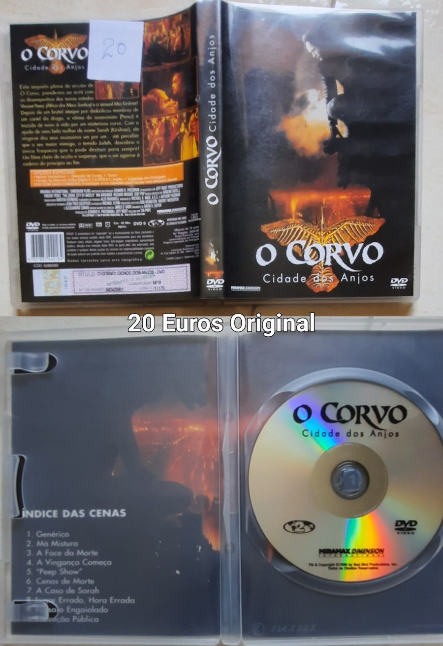 89 DVD's VÁRIOS todos em bom estado alguns deles originais