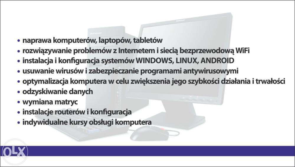 Pogotowie komputerowe,naprawa komputerów,laptopów,tabletów,serwis