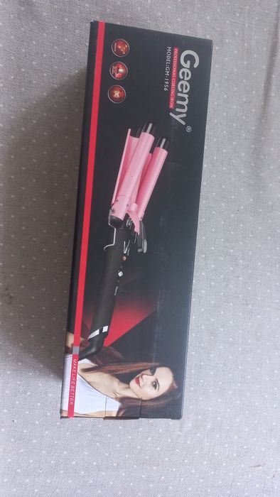 Тройна плойка для волосся Geemy