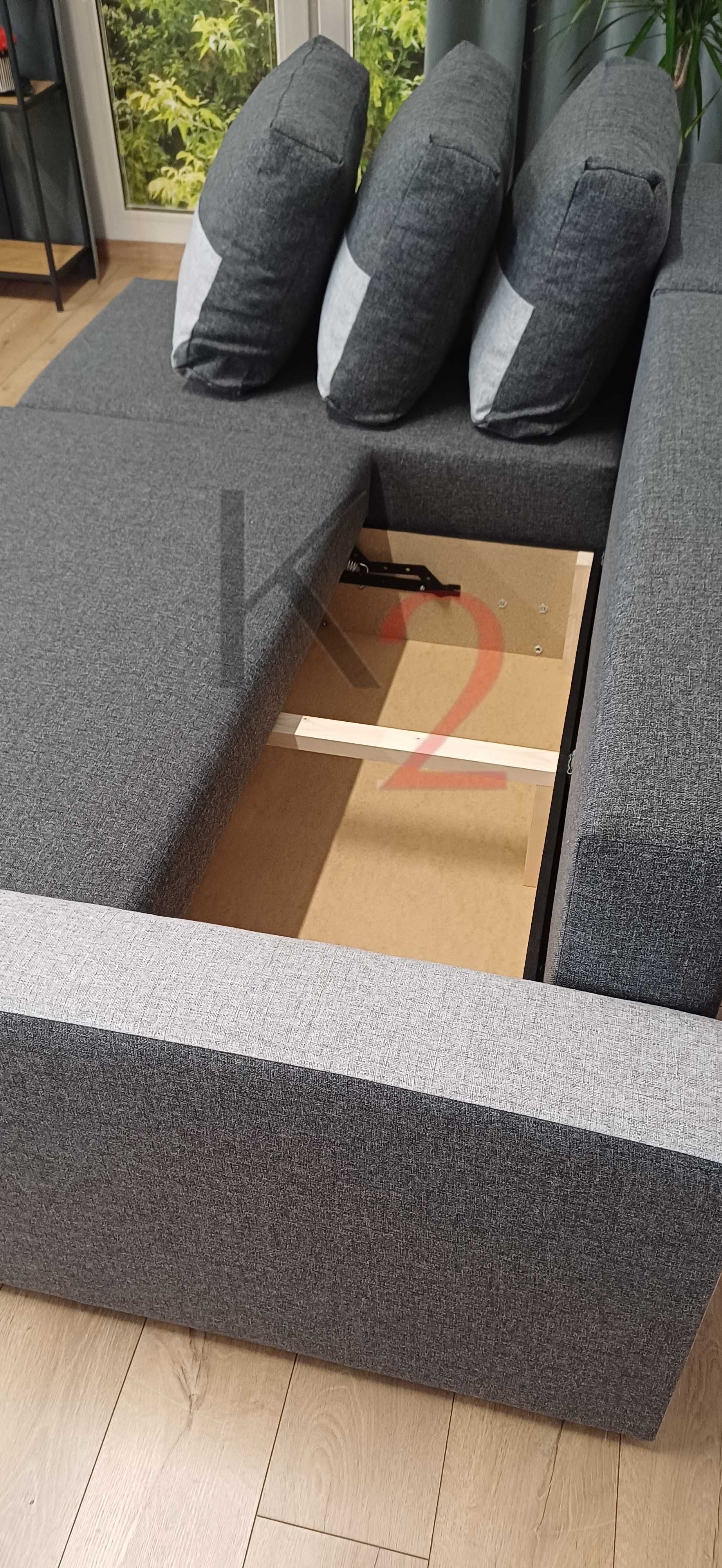narożnik Darwin, sofa mały USB narożnik +gratis