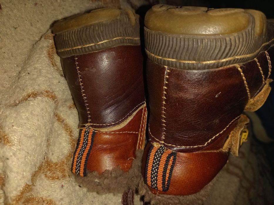 Зимові черевики, натуральна шкіра, цигейка