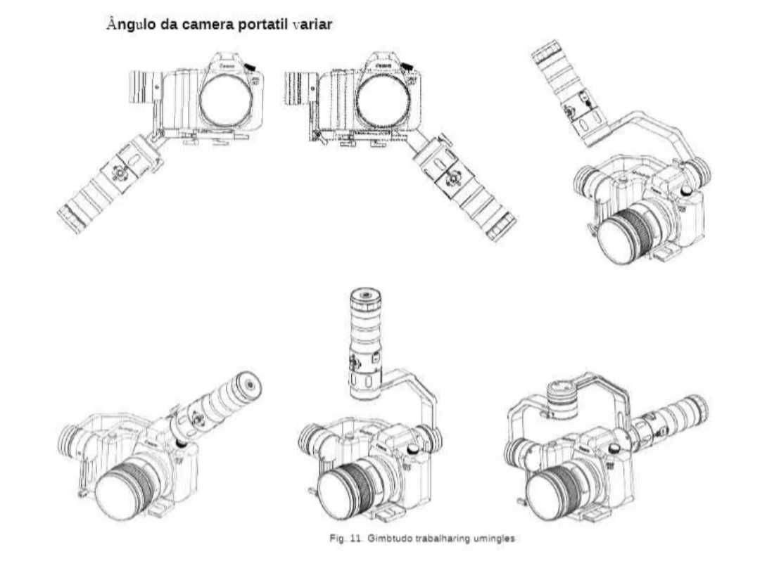 Estabilizador Gimbal para câmara - EC1 IKAN