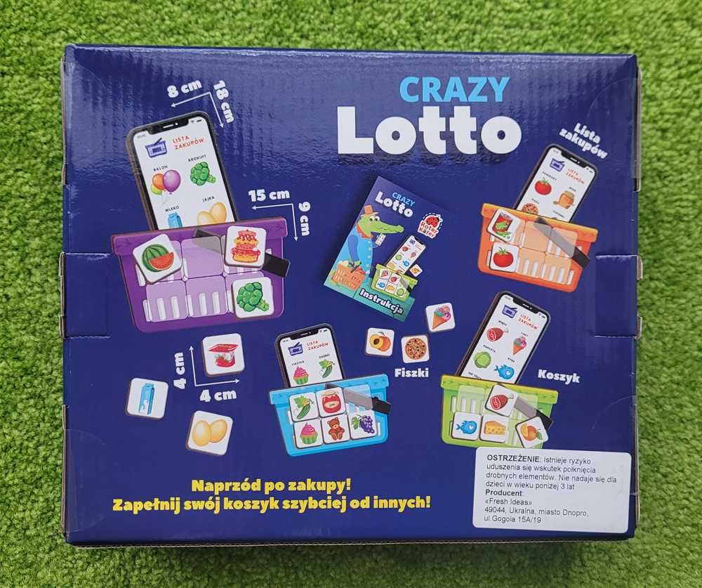 Roter Kafer gra edukacyjna Crazy Lotto Zakupy