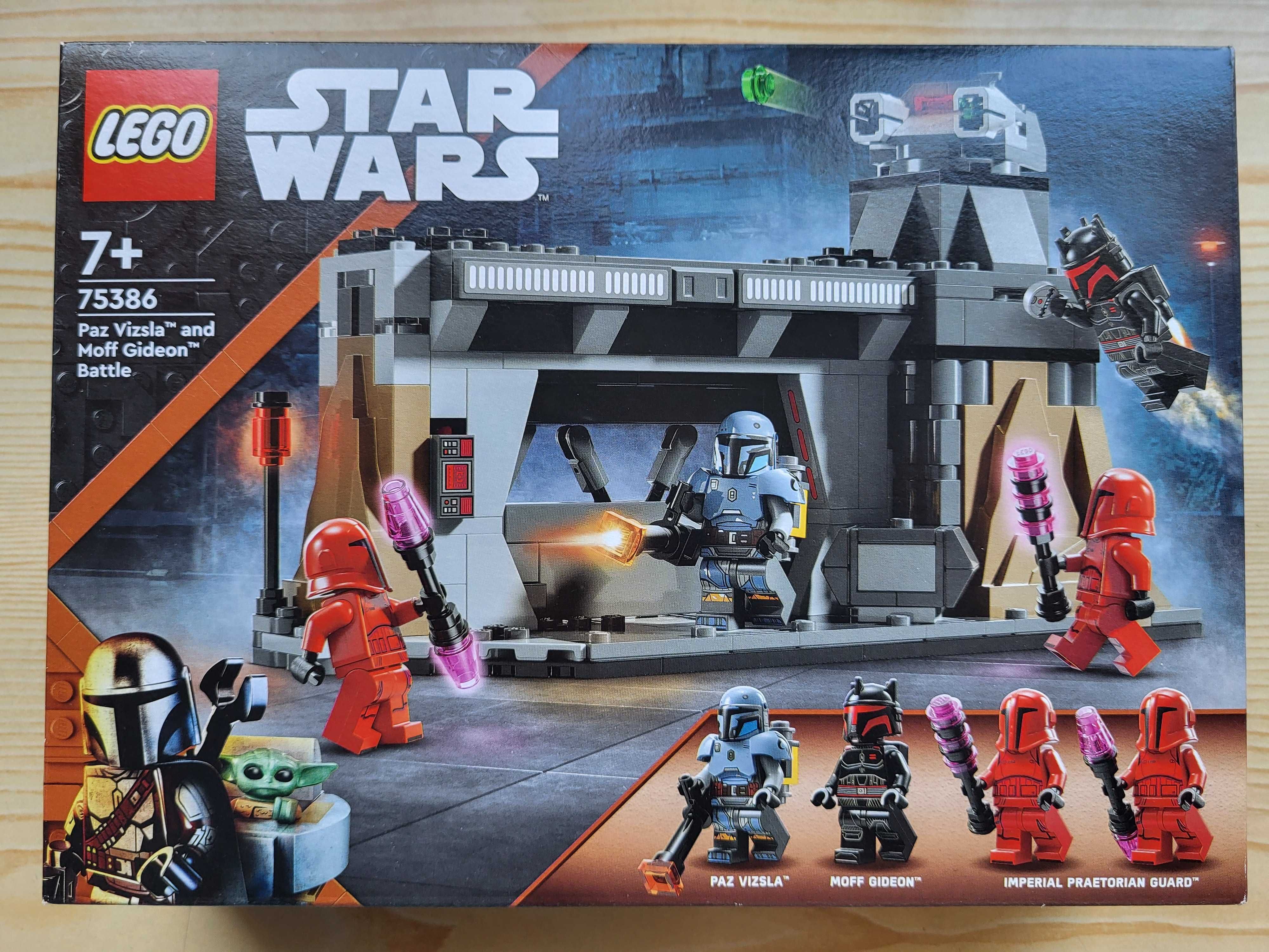 LEGO Star Wars Pojedynek Paza Vizsli i Moffa Gideona - NOWE -NAJTANIEJ