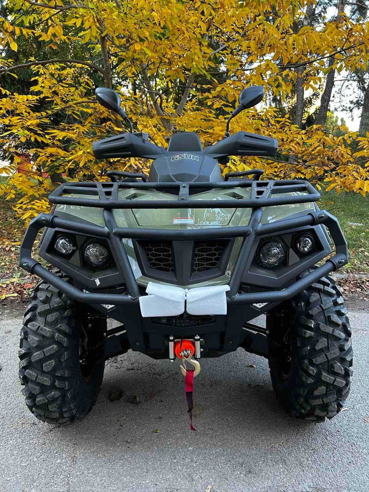 Квадроцикл HISUN 550 Dark Green