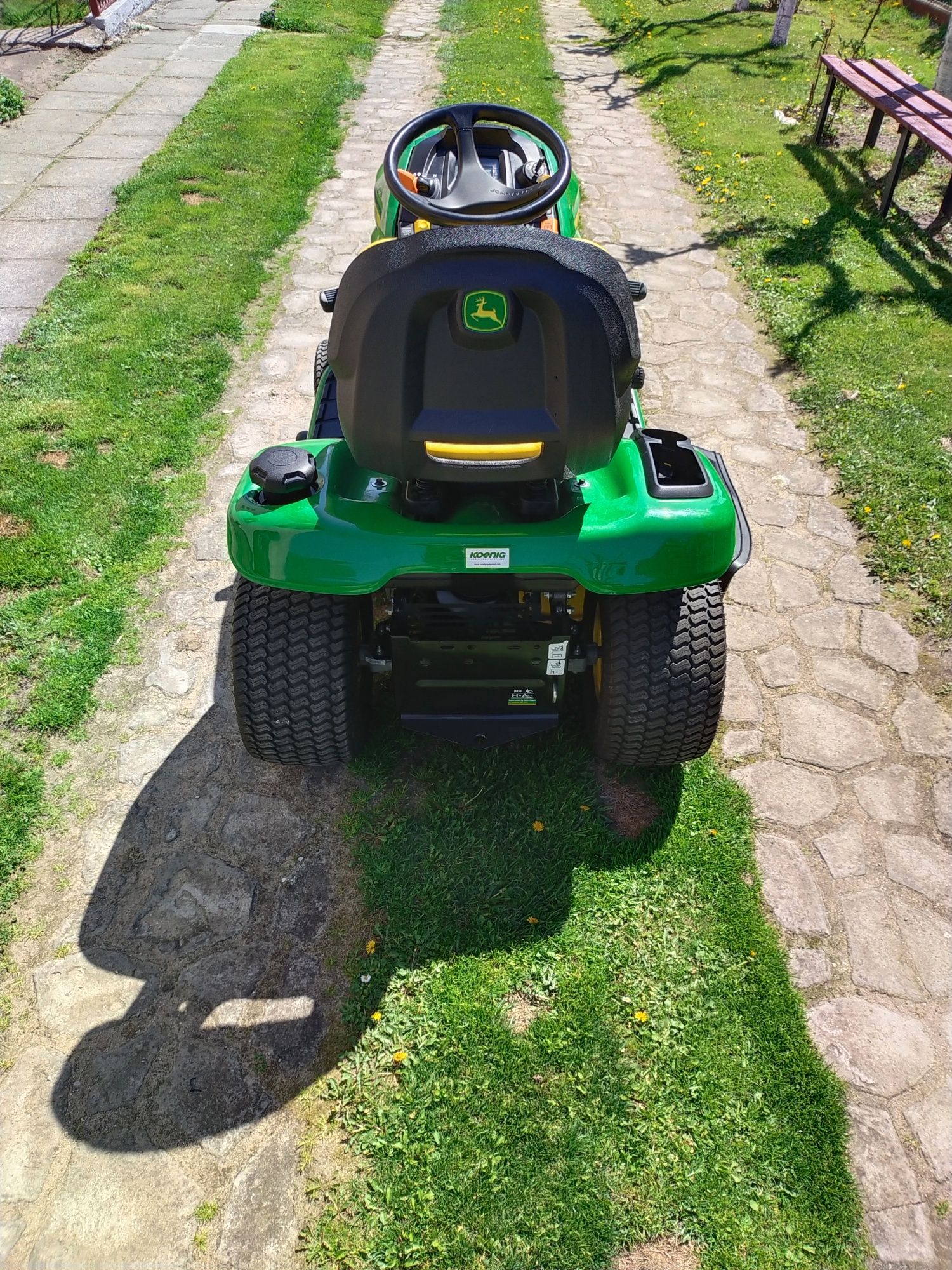 John Deere X 350 mulczer